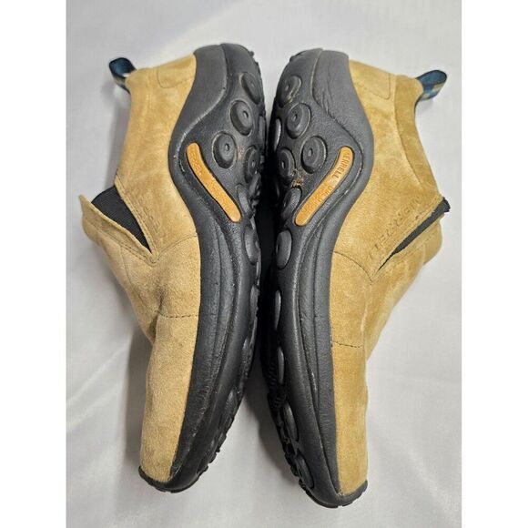 Merrell Womens  Suede Jungle Moc Slip-On Shoes Sz 7 hiking granola girl gorpcore - Picture 7 of 11